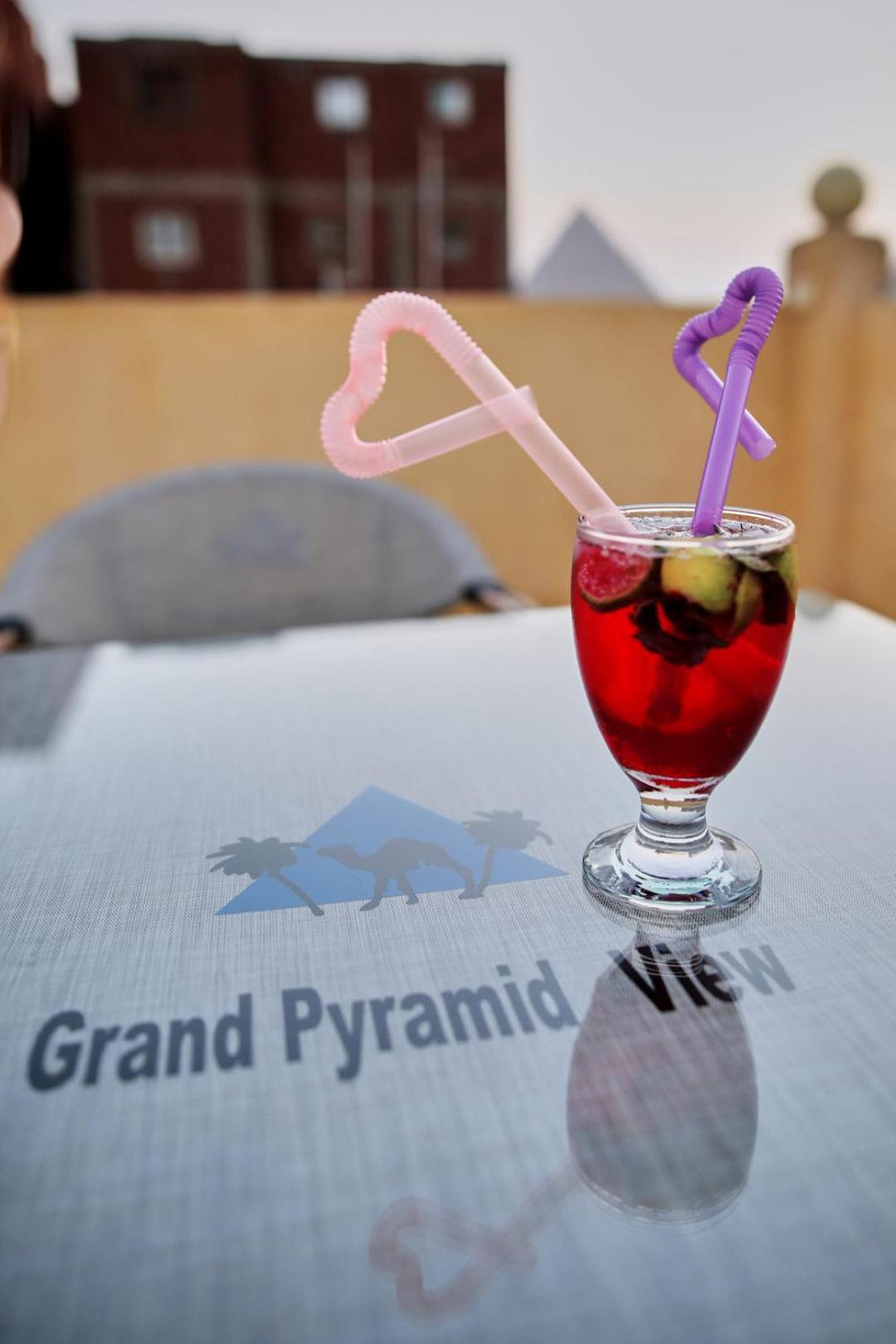 Grand Pyramid View Hotel Kafret el-Gabal Kültér fotó