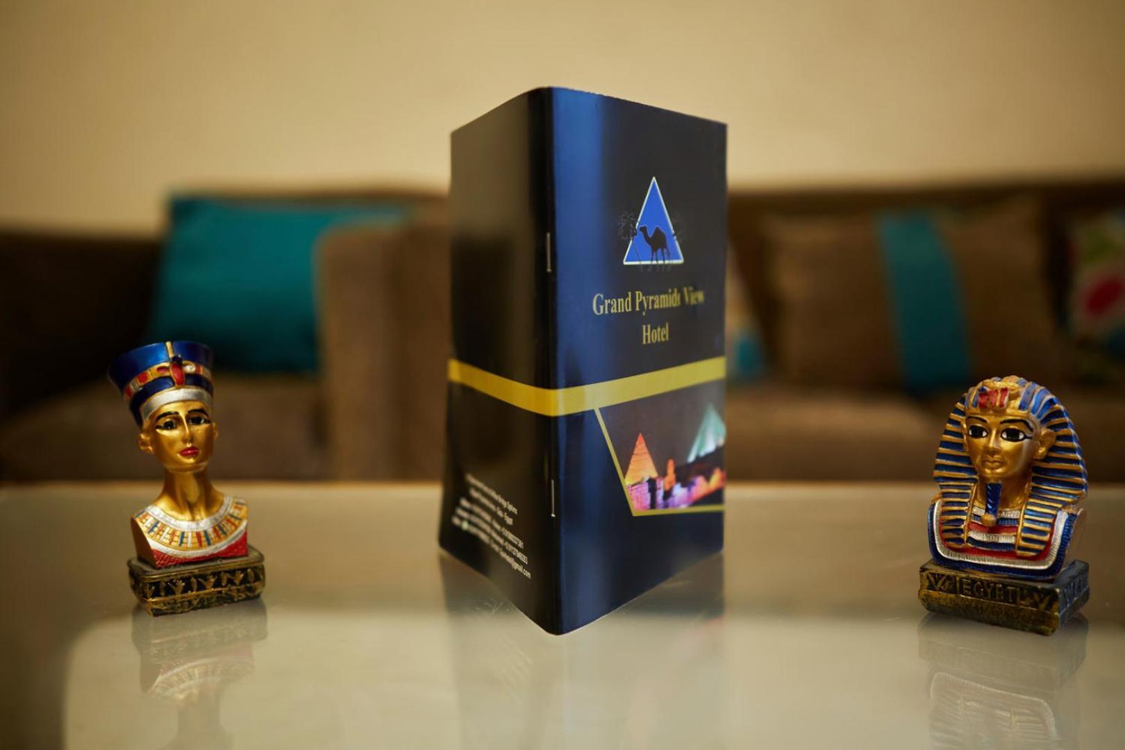 Grand Pyramid View Hotel Kafret el-Gabal Kültér fotó
