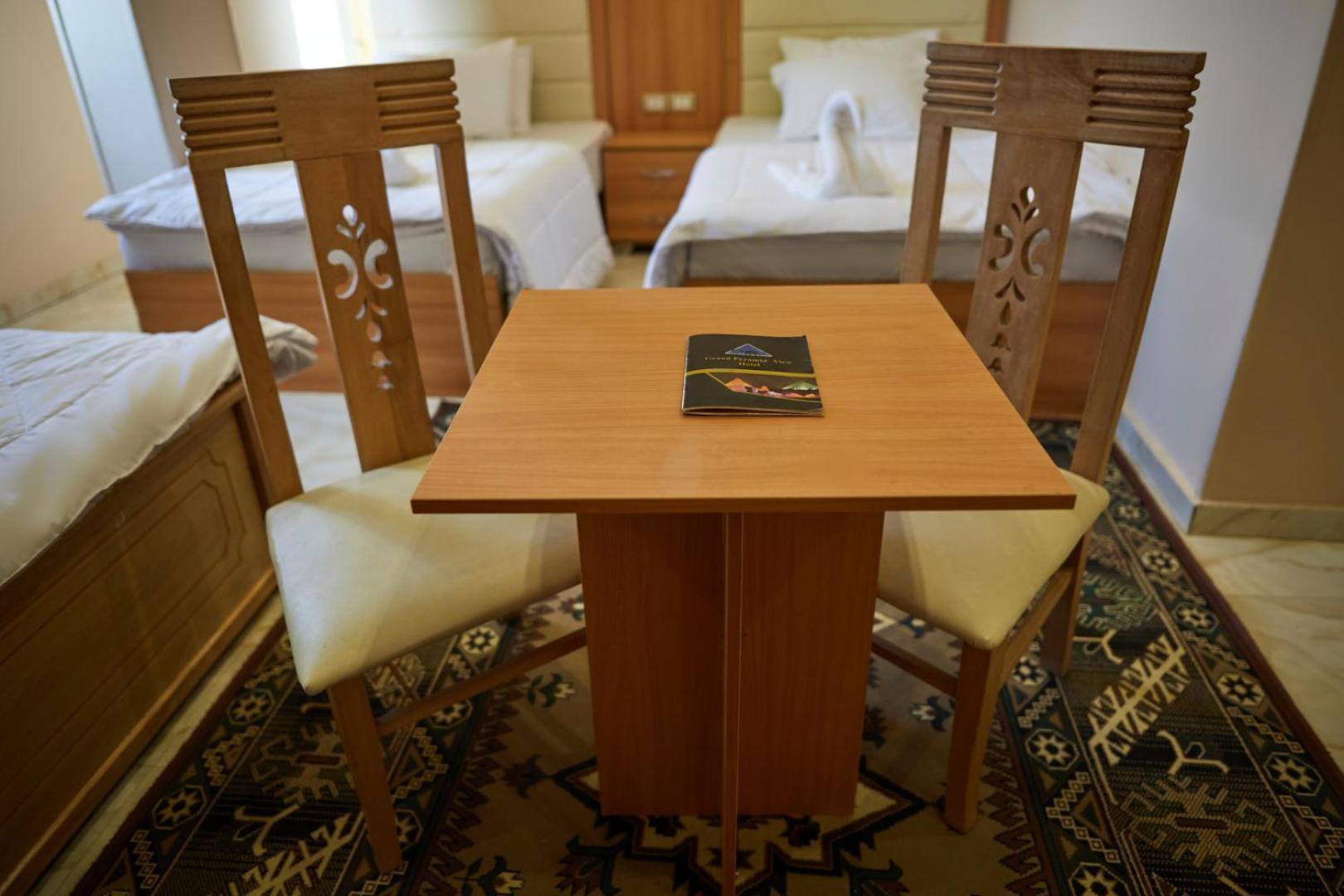 Grand Pyramid View Hotel Kafret el-Gabal Kültér fotó